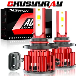 For 2015 2016 2017 2018 2019 2020 2021 Dodge Charger -2Pcs LED Headlight Kit Bulbs 9005 6500K White