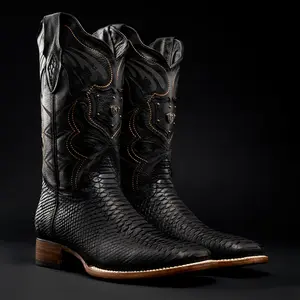 MENS Mamba Python Tribute Square Tor Boot Midnight