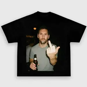 Messi After Hours funny 100%cotton unisex shirt 2026 New O-neck Short Sleeve men's Women's fashion hip-hop T-shirt fan gifts 6HC BUX R5O