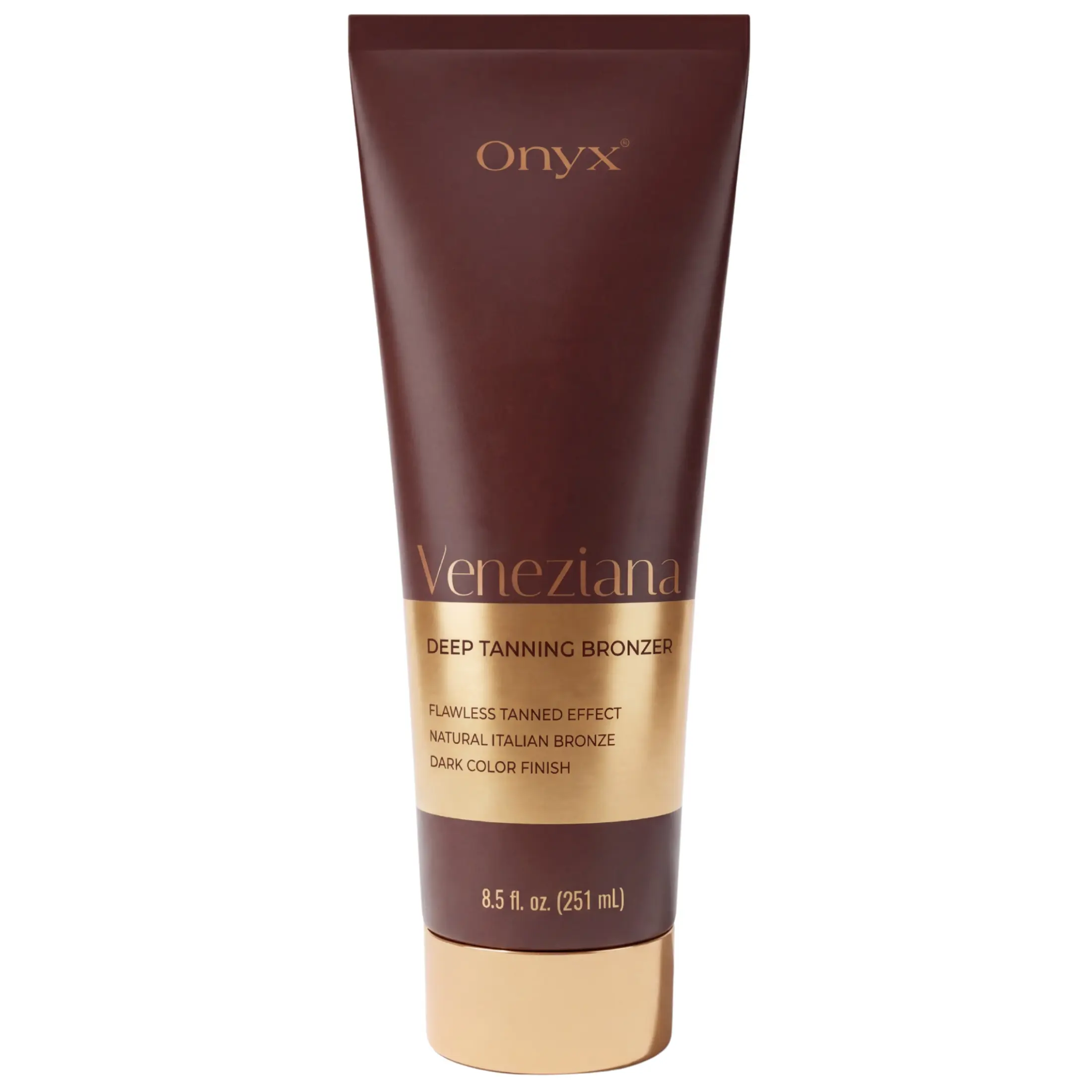 Onyx Veneziana | Intense DHA Tanning Bronzing Lotion | for Tanning Beds or Outdoor Sun | 8.5 Fl Oz