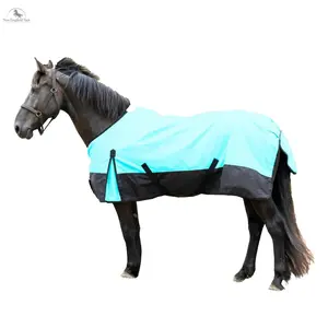 Equestrian Horse Rain Sheet, 1200 Denier Horse Gear, Lightweight No-Fill, Water-Resistant, Breathable, Secure-Fit, Easy-to-Clean Design