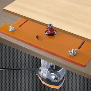 Woodworking Milling and Planing Machine Insert Board - Trimming Insert Board - Woodworking Milling and Chamfering Trimming Machine Balance Board, Slotting Bracket for Slotting, Concrete Drill Bit, Power Tools