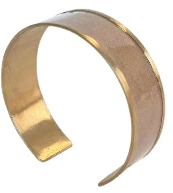 Beige Tan Cuff Bracelet