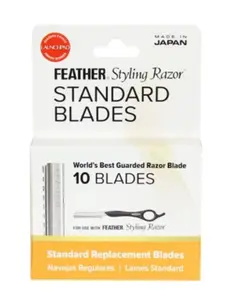Jatai Feather Styling Razor Standard Blades - 10 Blade #F1-20-100