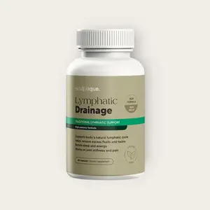 Sculptique Lymphatic Drainage Capsules - Maximum Potency Dietary Supplement, Natural Antioxidant & Detox Binder Capsules