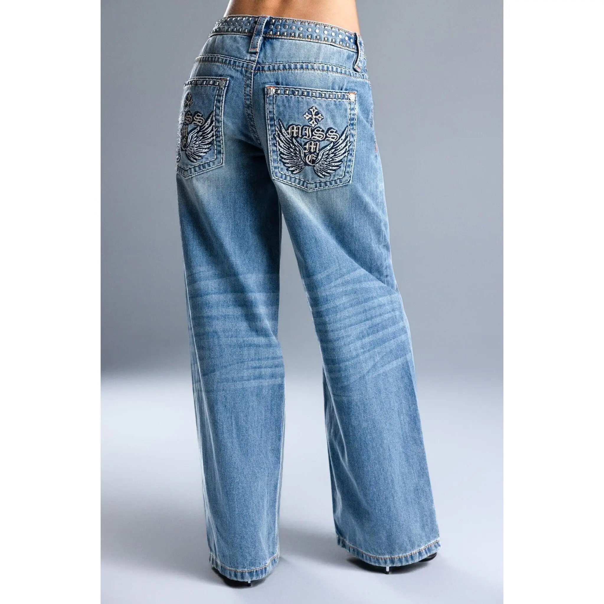Corina Low Rise Baggy Jeans