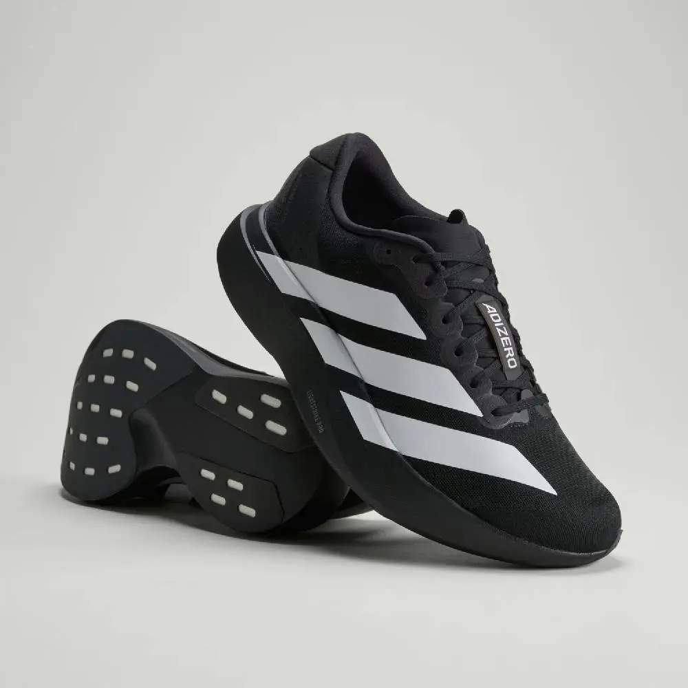 adidas Men's Adizero EVO SL Woven Core Black/Cloud White Athletic Casual Footwear - Foam Runner Trainers, Sneaker