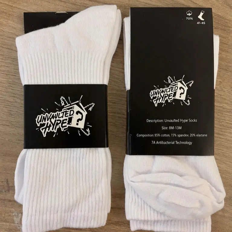 GIVEAWAY ITEM- UNVAULTED HYPE SOCKS