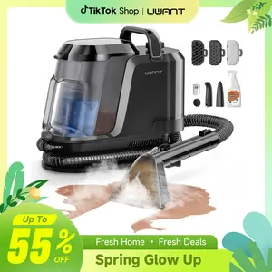 Uwant Steam Portable Carpet Cleaner , 18Kpa Powerful  Spot Cleaner Machine, Upholstery & Sofa Cleaner for Home，Car and Auto Detailer