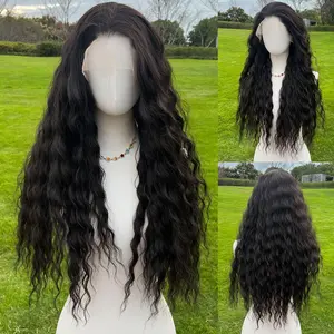 SMILCO/24Inch 13×4 Lace Front Water Wave Synthetic Hair/SM9849