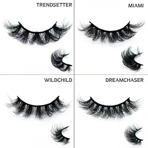 Mkhlina Fluffy Lightweight Faux Mink Luxury Daily False Eyelashes Cosmetic Makeup