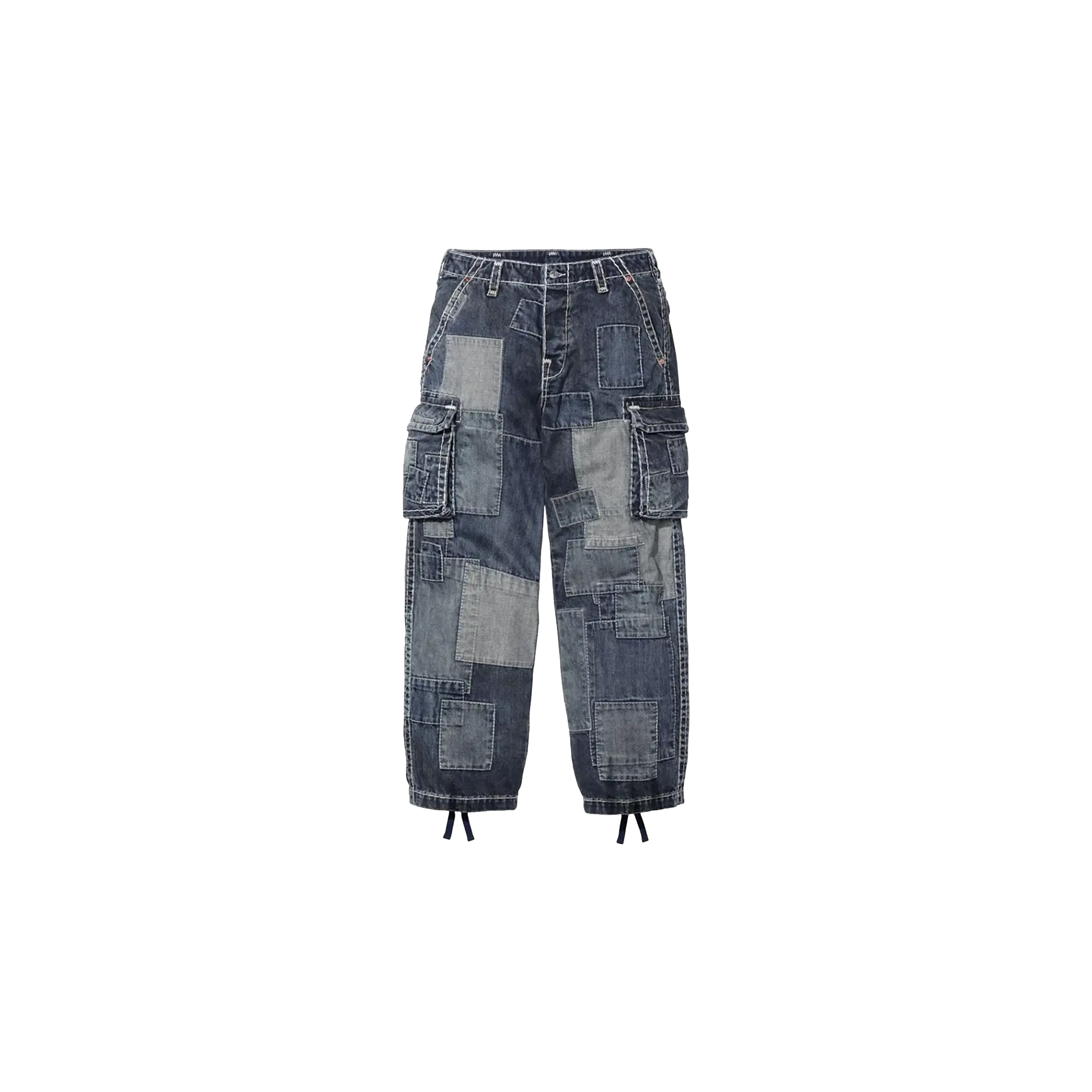 True Religion Patchwork Cargo Pant "FW25 - Dirty Indigo" SU27243