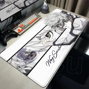 Blue Lock Rin Itoshi Anti-Scratch Mouse Pad, Anime XXL Gaming Desk Mat with Soft Rubber Base, Spill-Resistant Surface, Extended Keyboard Mousepad for Office Gamers, Ideal Gift, Anti-Scratch Mouse Pads