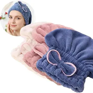3PC Microfiber Hair Towel Caps, Extrame Soft & Ultra Absorbent, Fast Drying Hair Drying Caps Towel Turban Wrap for Wet Hair Women Light Shiny SpringStatements