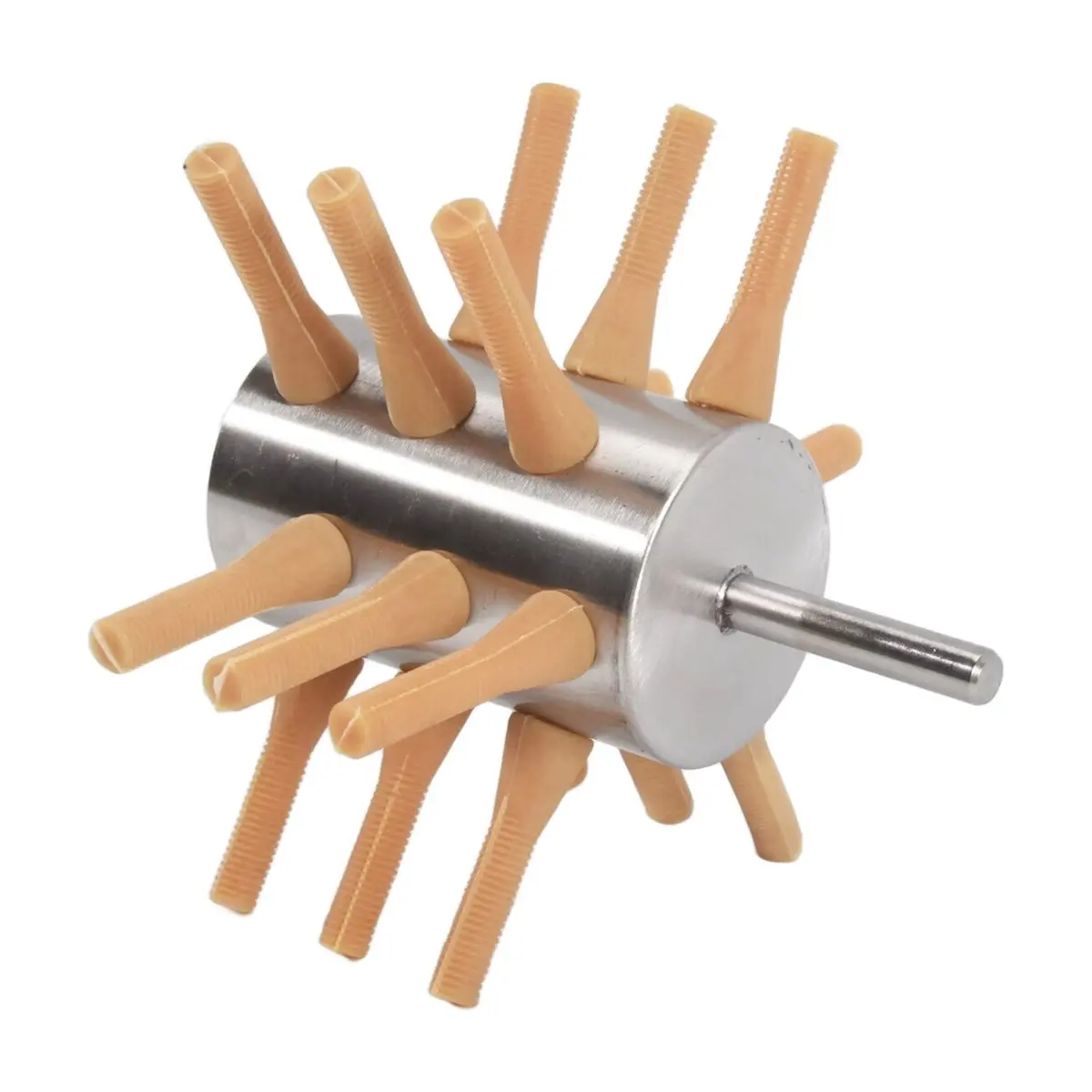 Chicken Plucker Drill Attachment Stainless Steel Chicken Plucker 18-Fingers Chicken Feather Removal Plucker Machine