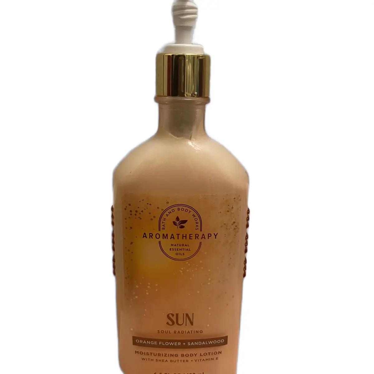 Orange Flower and sandalwood aromatherapy lotion