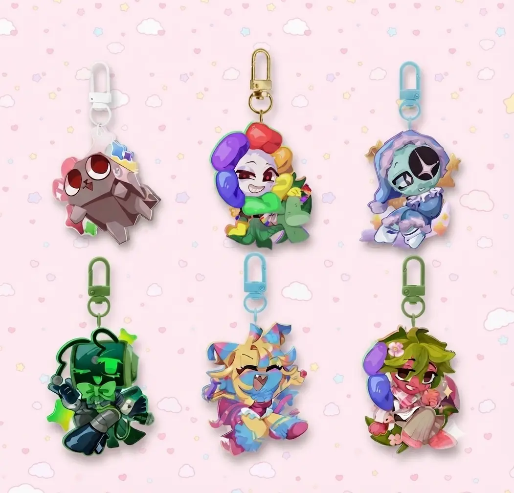 Dandy World Acrylic Keychains, Gift For Friends, Gift Kid