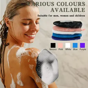 Honeycomb Shower Glove, 1 Count Exfoliating Body Scrub Glove, Body Scrubber, Bathing Accessories for Home Bathroom, Bathroom Supplies, Personal