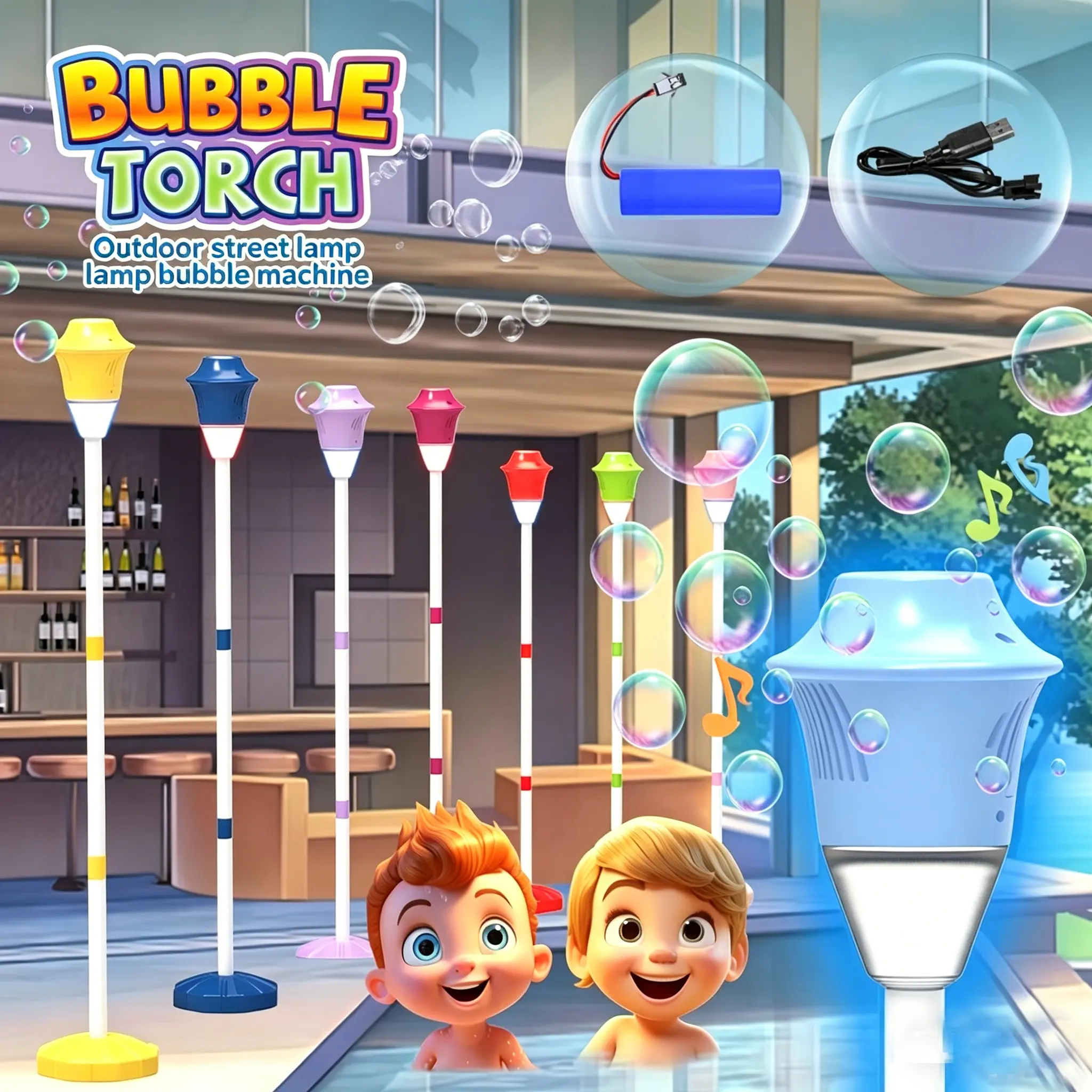Music Bubble Machine – Children’s Atmosphere Gift