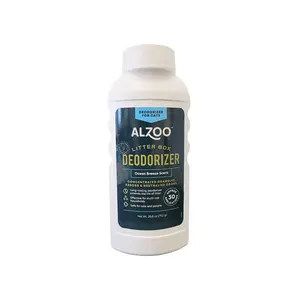 Cat Litter Deodorizer, Concentrated Granules Absorb & Help Neutralize Odors, Mineral-Based Active Ingredients, Up To 30 Uses, Ocean Breeze Scent, 26.6 Oz.