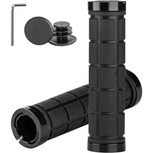 Handlebar Grips  Grips Double Lock  Comfortable  Handlebar Grips Anti-Slip for Mountain  BMX  Scooter Beach Cruiser, Folding