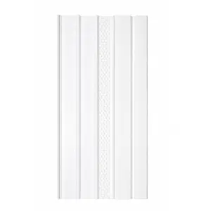 Mobile Home Skirting Vinyl Underpinning VENTED Panel – White (16" W x 35" L, Pack of 8)