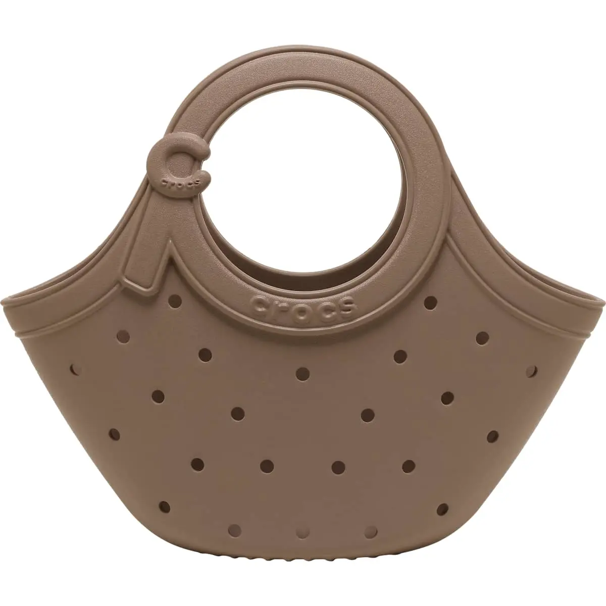 Crocs Medium Buckle Handle Totes, Customizable Handbag, Personalize with Jibbitz and Bag Charms