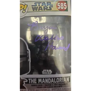 Funko Pop The Mandalorian signed Bryce Dallas Howard #585