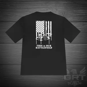 GRT "This Is Our Battlefield" Tech Tee Unisex Moisture-Wicking Performance Shirt – Built for the Grind, Styled for the Fight