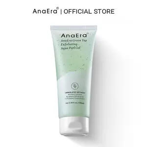AnaEra Green Tea Gel Mild Exfoliating Clear Gel Contains Green Tea Hamamelis mollis Aloe Barbadensis Extract. with Nourishing, Moisturizing, Deep Cleansing Benefits. Cleanses, Exfoliates, Soothes Skin.Suitable for All Skin Types