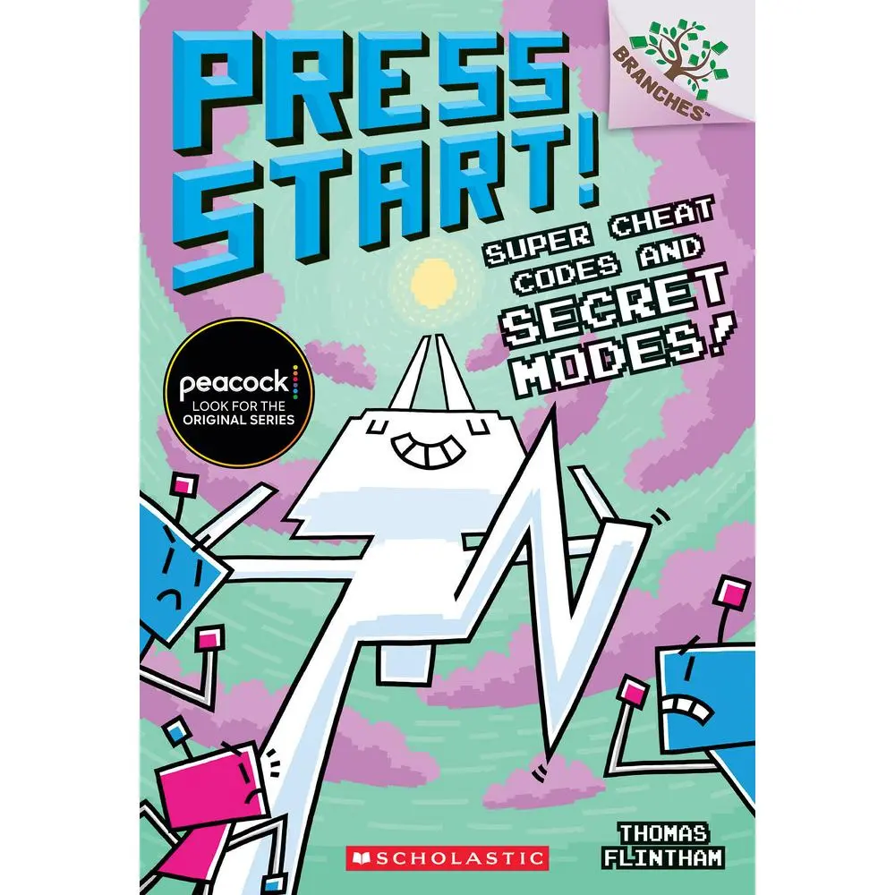 USED Book - Super Cheat Codes and Secret Modes!: A Branches Book (Press Start #11) by Flintham, Thomas (Paperback) - english
