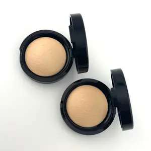 (2) Laura Geller Baked Highlight Powder 0.06 oz - French Vanilla 0019002B - Smooth Finish with Baked Effect for Versatile Makeup Looks - Highlighter