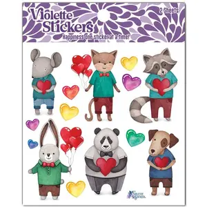 K104 Bear Balloon Heart