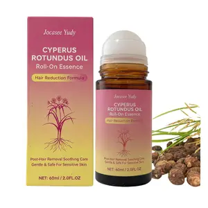 Cyperus Rotundus Oil for Hair Removal Natural Cyprus Cypress Rotundus Oil Reduces Unwanted Hair Body Roll-On Serum- 60ml/2oz