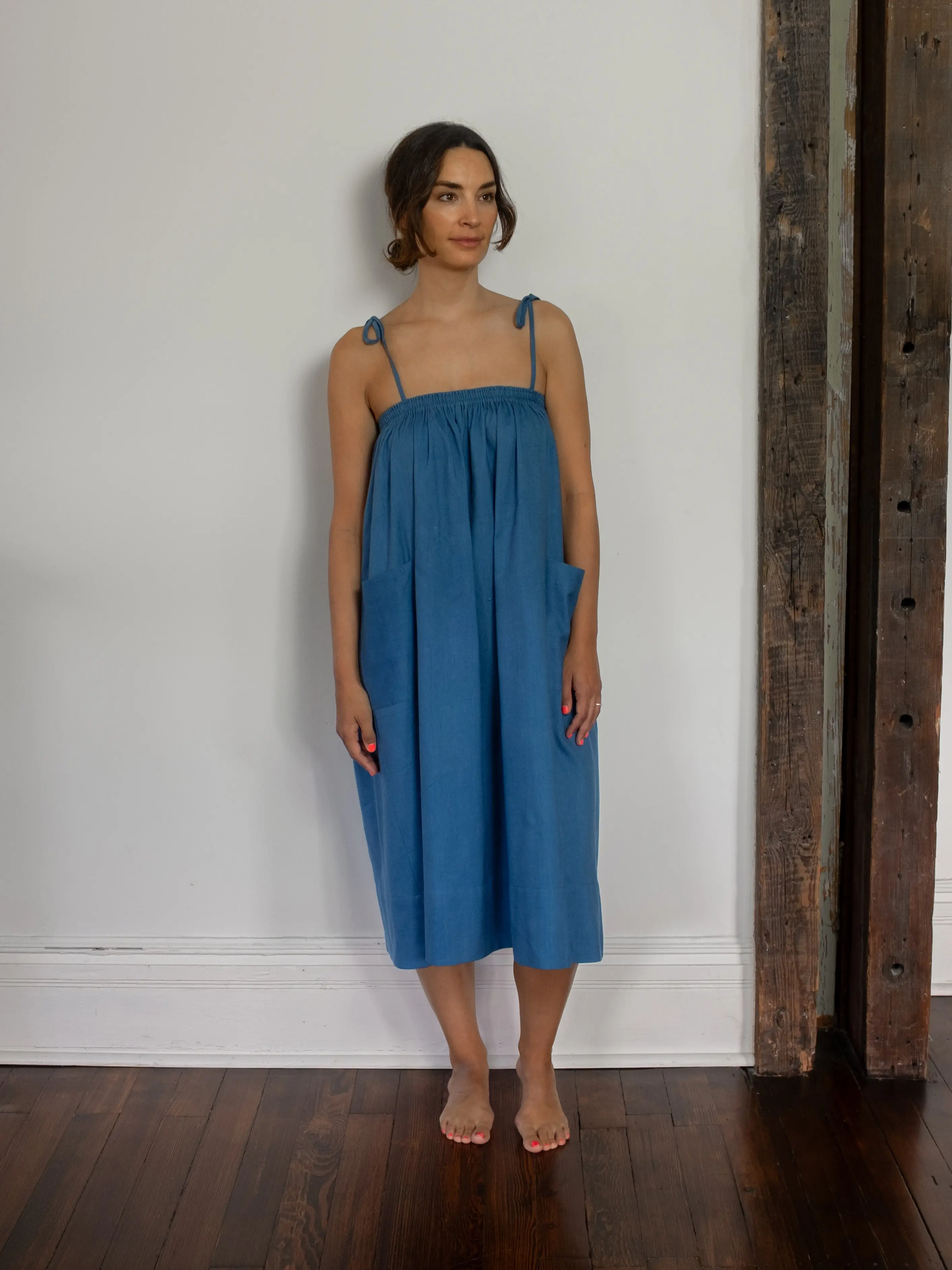 The Kya Dress — Organic Cotton & Bamboo | Hand-Dyed | Fair-Trade | One Size Fits 0–12