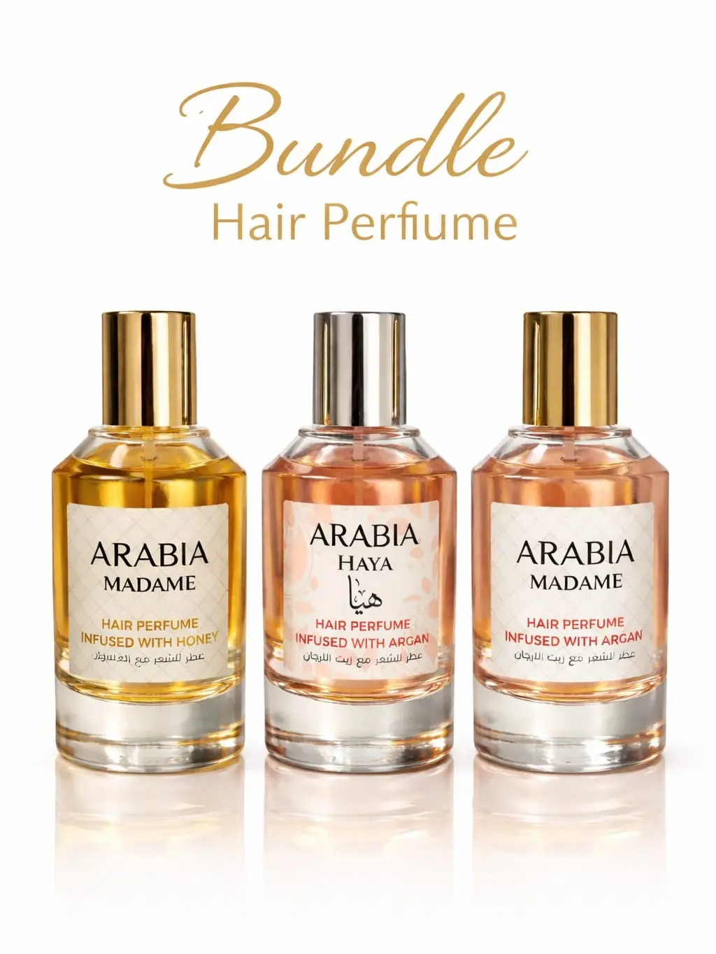 EMPER Unisex Hair Perfume Spray Set, Botanical Inspired Fragrance with Argan Oil, Long-Lasting Citrus Woody Musk & Tropical Scents, 50 ml, Botanical Inspired Unisex Fragrance
