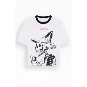 Modelo Men's Vaquero Dia De Los Muertos Jersey - Multicolor