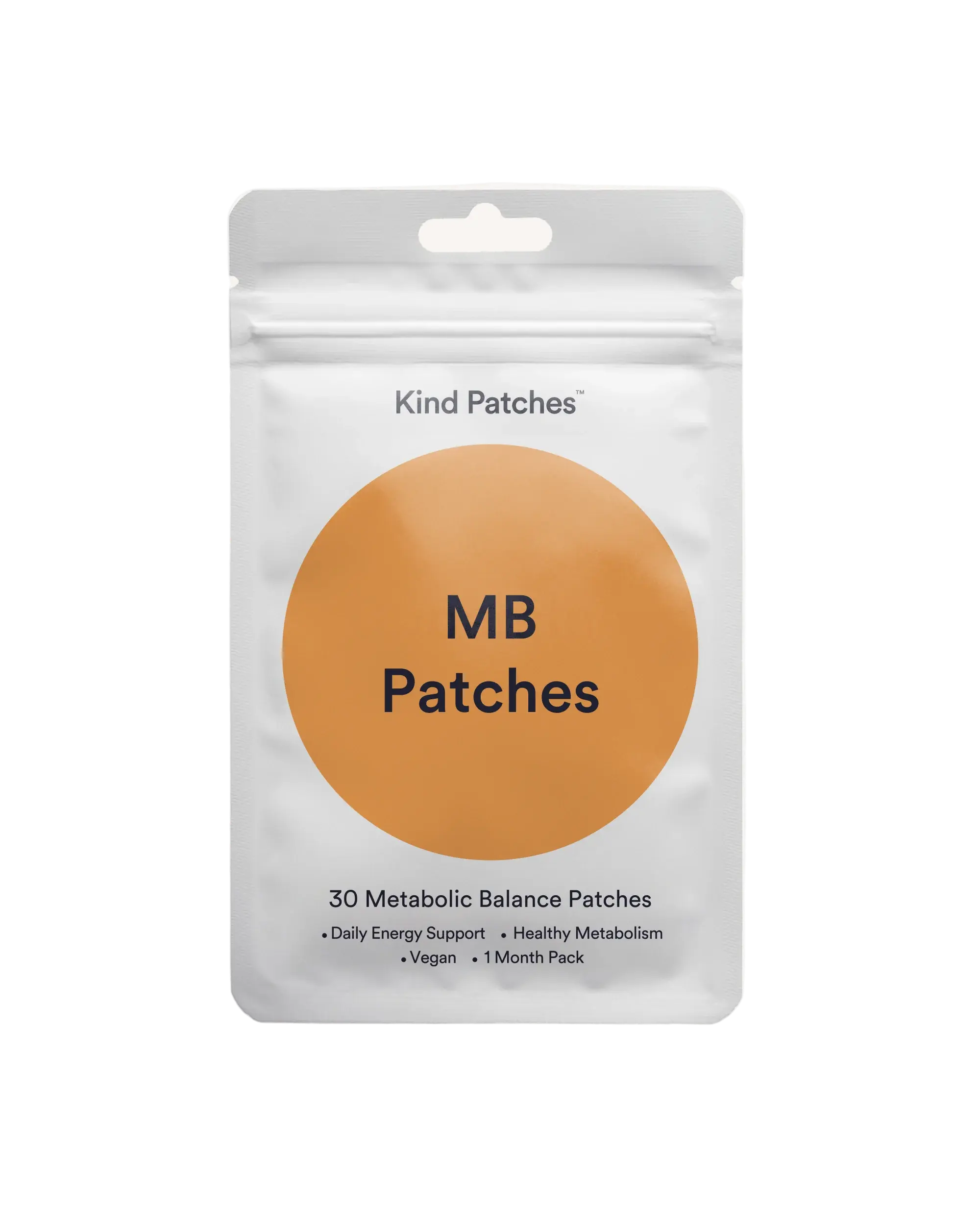 Kind Patches: 30 Advanced Metabolic Balance Patches, Energy Support, Healthy Metabolism, Vegan, 1 Month Supply