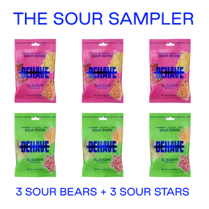 The Everything Sour Pack - Gummy Sour Fruit Flavors - Low Net Carb, Low Calorie, High Fiber - Keto & Diabetic Friendly - Natural Flavoring