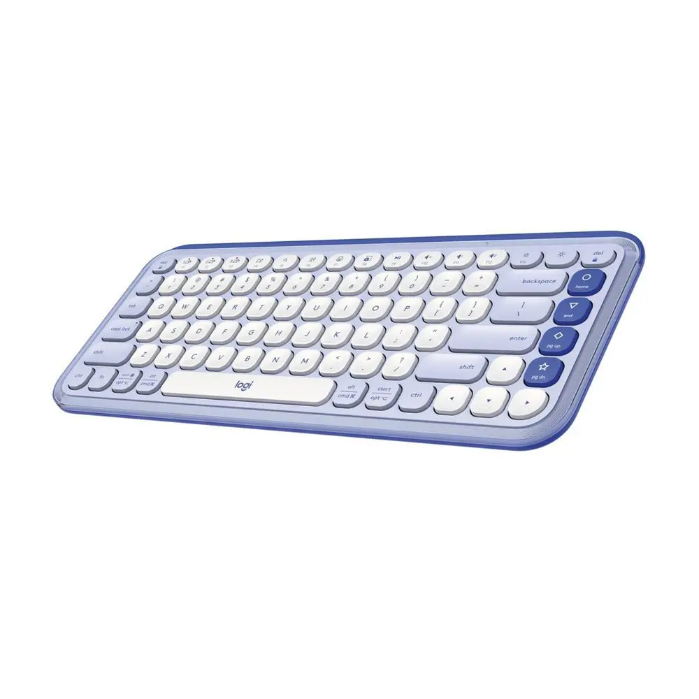 Logitech POP ICON KEYS Wireless Bluetooth Keyboard for Laptop Tablets PC – Lilac Logitech POP ICON KEYS Wireless Bluetooth Keyboard for Laptop Tablets PC – Lilac