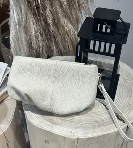 Genuine Leather  Pouch  Portable Makeup Bag