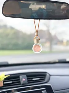 Hanging Car Air Freshener - Clean Fragrance Oils - Scented Car Air Freshener Diffuser - 60+ Days