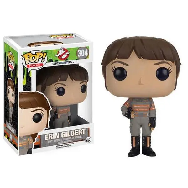 Ghostbusters Erin Gilbert VAULTED #304 Funko Pop Vinyl Figure