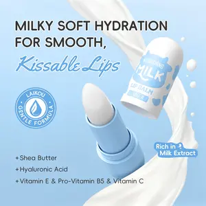 Milk Moisturizing Lip Balm 3.5g, Hydrating, Improves Chapped Lips, Reduces Fine Lines, Pre-Makeup Base, Daily Essential, Deep Hydration