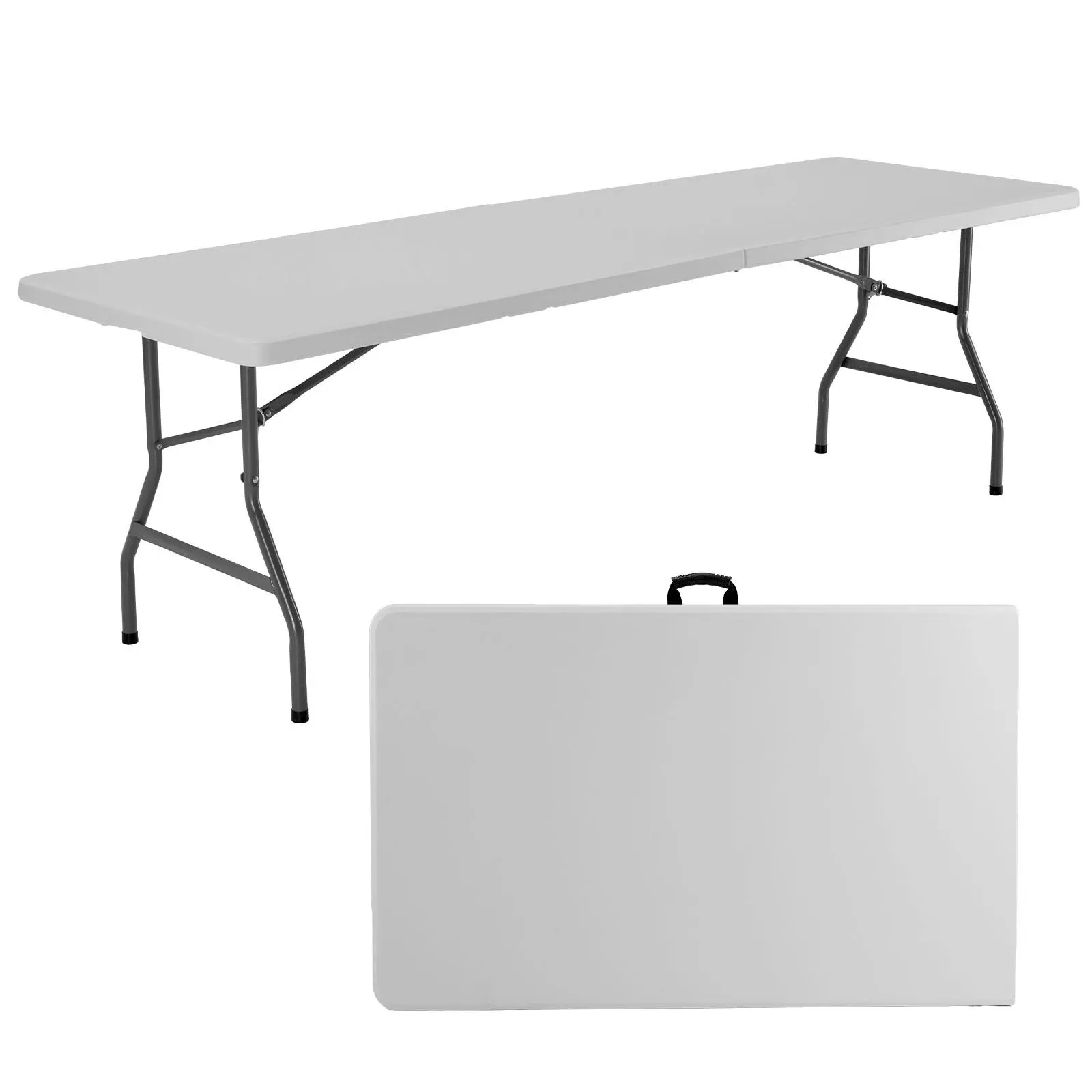Portable Foldable Heavy-Duty Multi-Use Outdoor Furniture Table, Folding Design with Carrying Handle for Camping, Picnic Dining Table,summerwins