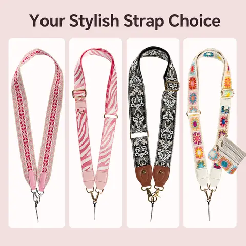 Clip & Go Crossbody Strap, Adjustable Shoulder Strap for Instant Cameras & Compact Cameras, Compatible with Z5S Instant Camera, Lightweight for Travel & Daily Use, Mother’s Day Gift