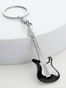 Y2K Fashion Alloy Guitar Keychain, Fashionable Alloy Keychain, Cute Zinc Alloy Key Ring for Bags & Backpacks, Stylish Accessory for Men & Women, Perfect Gift Idea