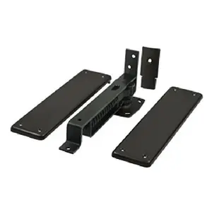212 MAIN Deltana DASH95U10B Double-Action Solid Brass Spring Hinge - Oil-Rubbed Bronze