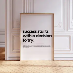 Motivational Quote Wall Art, Affirmation Poster, Home Office Wall Art, Mental Health Poster, Printable Wall Art, Uplifting Quote