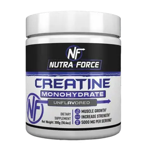 NUTRA FORCE Creatine Monohydrate Unflavored 60 servings Dietary Supplement